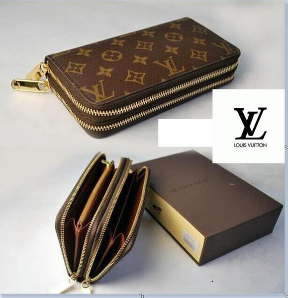 2019 hot handbags women wallets mens wallet clutch card holder genuine leather with box a104