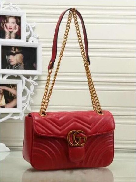 2019 Women's Handbags, Handbags, Women's Bags, True Cowhide, True Cowhide, True Cowhide, Shoe Chain Shoulder Bags, 01111