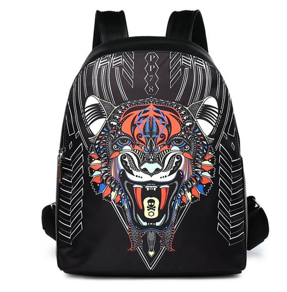 Appliques Oxford Black Luxury Backpack Brand Designer Backpacks For Travel High Quality Women Backpack 2017 New Arrival