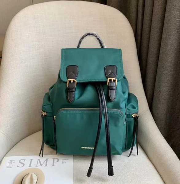New brand backpack designer backpack handbag high quality two-color stitching backpack school bags outdoor bag free shipping