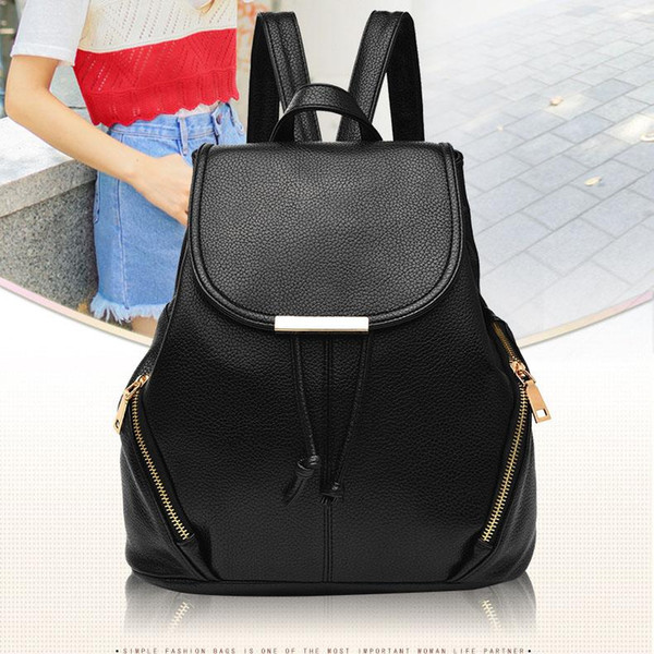 Fashion Bags Women Casual Backpack Style Purse Fashion School Leather Backpack New Shoulder Mini Bag For Women Wholesale