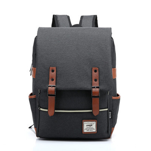 Vintage Laptop Backpack for Women Men,School College Backpack with USB Charging Port Fashion Fits 15 inch Notebook