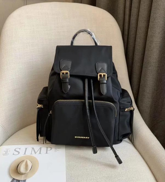 2019 Luxury orignal B fashion back pack waterproof shoulder bag handbag presbyopic package messenger bag parachute fabric mobile phone purse