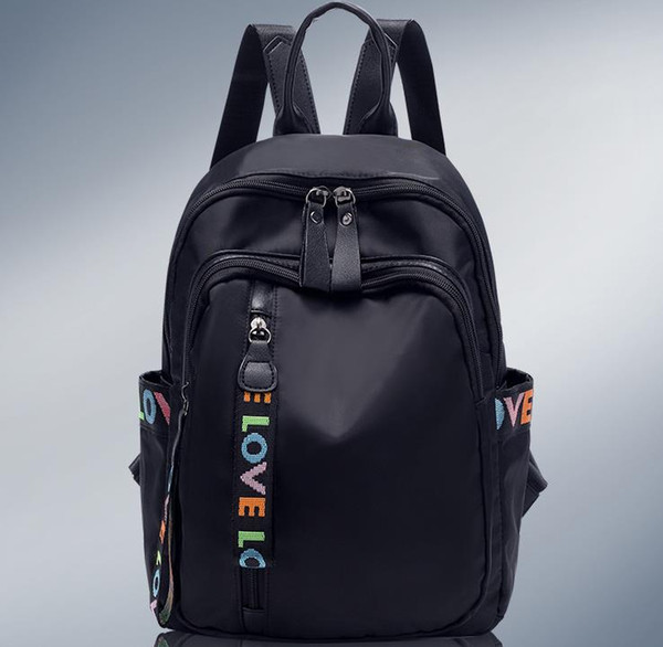 Oxford cloth shoulder bag female 2019 new wave Korean version of the fashion large capacity small backpack