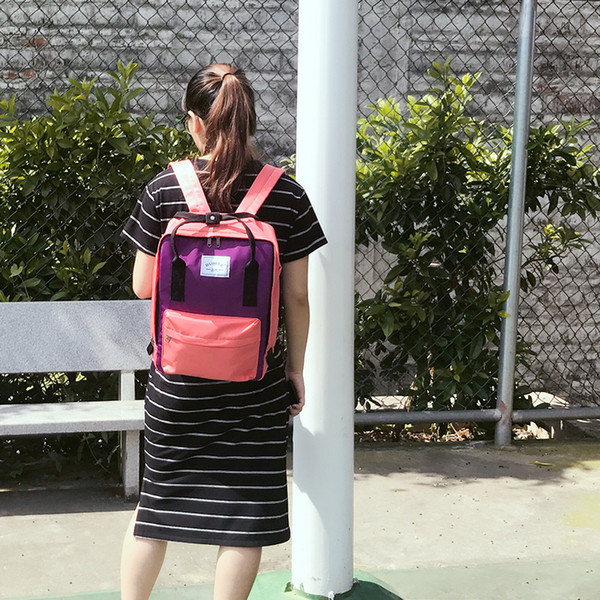 Original Waterproof Nylon Shoulder Bag College Students Oxford Cloth Leisure Travel Portable Large Capacity Lovers Bag
