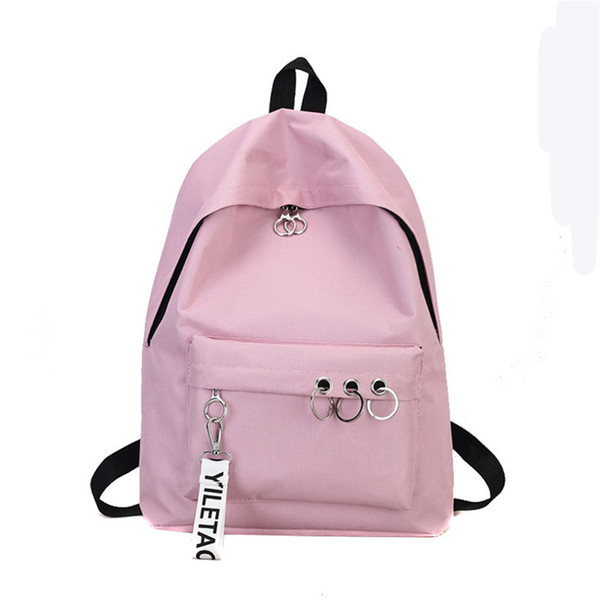 New Travel Backpack 4 Colors School Bags For Teenagers Girls Female Rucksack Leisure Student School Bag Soft
