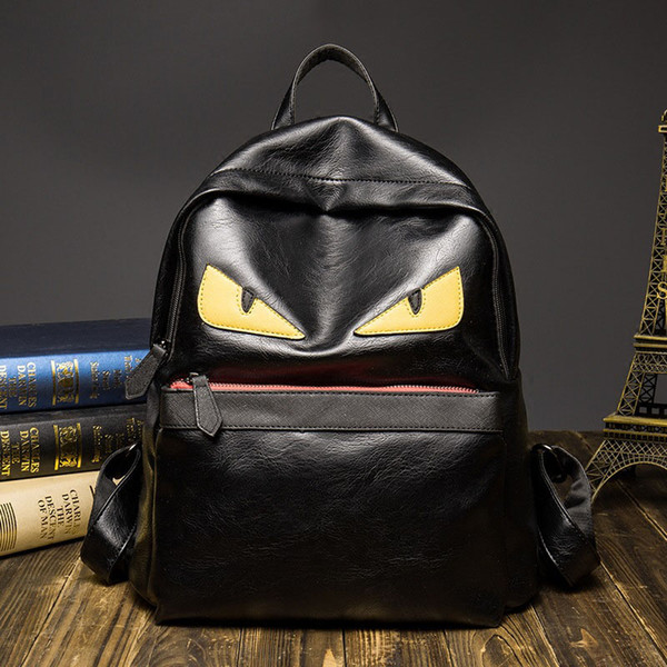 New Luxury Backpack Famous Designer Women Men Travel Backpack Casual Student School Bags Teenagers High Quality Moster Cute Shoulder Bags