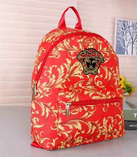 Free Shipping New brand women bag School Bags PU leather Fashion Famous designers backpack women travel bag backpacks