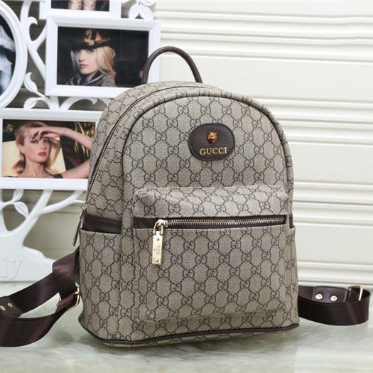 Top Quality Fashion Backpack Men Women Leather Bags New Famous Brand Designer Back Packs Bag Embroidered Backpacks Ladies Bags