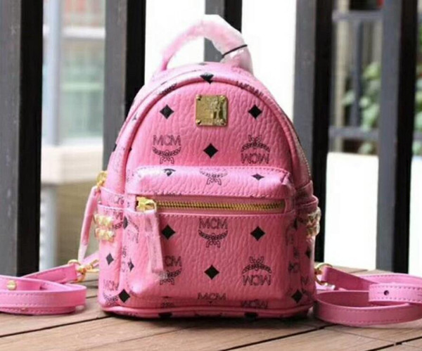 Genuine Leather High Quality Luxury Brand men women's Backpack famous Backpack Designer lady backpacks Bags Women back pack