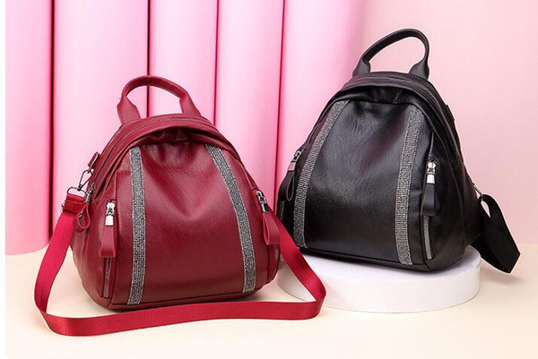 backpackFamous brand Designer fashion women bags luxury bags jet set travel PU leather handbags purse shoulder tote femaleLeisure
