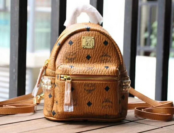 10 colour Genuine Leather High Quality Luxury Brand women's Backpack famous Backpack Designer lady backpacks Bags Women back pack
