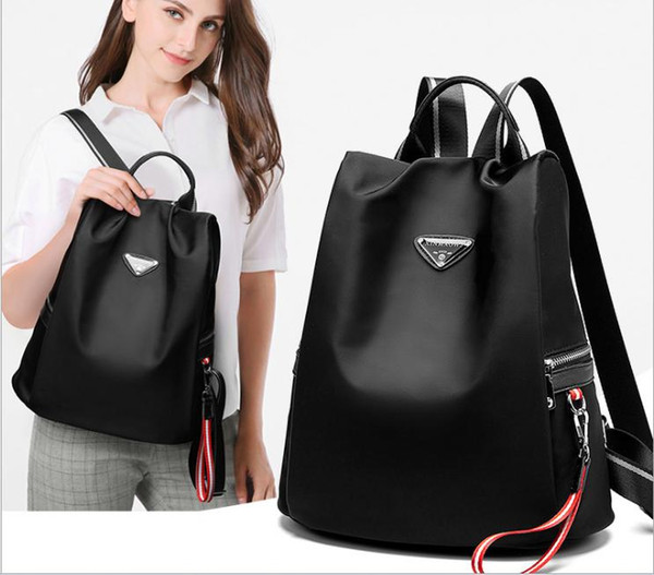 2019 new shoulder bag ladies Oxford cloth waterproof multi-function bag outdoor travel bag backpack dilun57