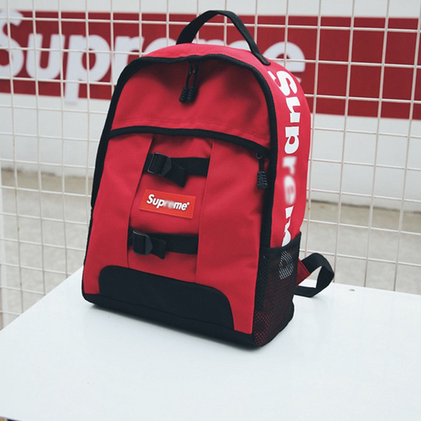 New Sup Top Quality Famous Fashion Boy Girl Designer Men Women Backpack Fashion Shoulder Bags Backpacks School Bags Travel Bag