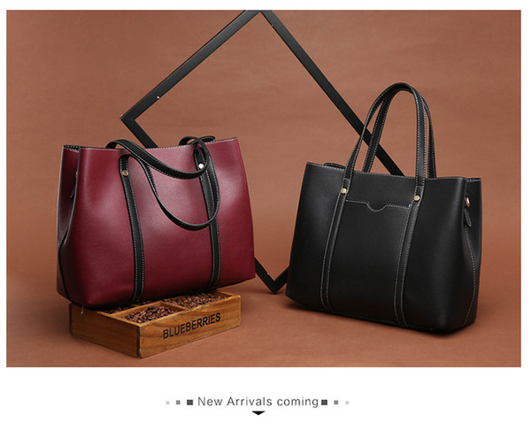 2018 European And American Fashion Ntwo-Piece Mother-In-Law Bag Color Color Shoulder Bag Ladies Bag