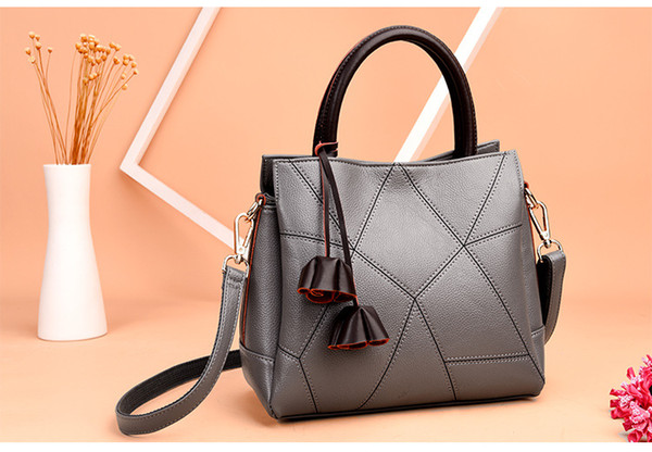 Bag Female 2018 Korean Fashion New Mobile Handbags Casual Shoulder Bag Female Diagonal Big Bag Processing Custom