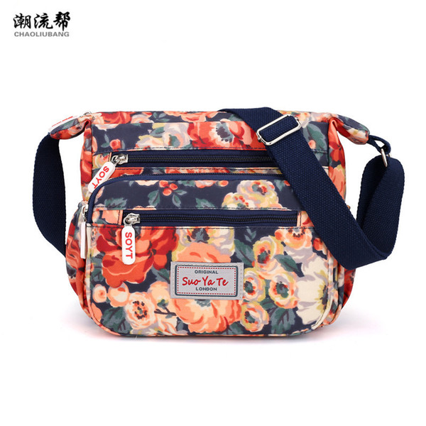 2018 Woman Nylon Bag Crossbody Waterproof Beach Women Famous Brands Messenger Bags Handbags For Bolsa Feminina Bolsos Mujer Sac