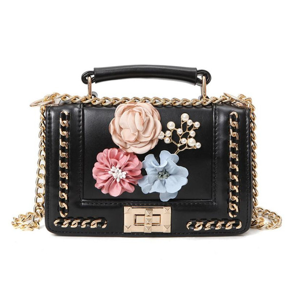 Fashion Women Bag Ladies Leather Vintage Lnclined Shoulder Bags Coin Holder Mini Bead Beach Bag Shoulder Messenger Bags Female