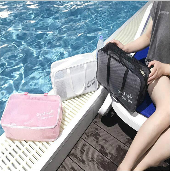 Beach bags dry wet separation men's and women's waterproof bags bathing suit bath bag hot spring bags swimming wash bag fitness ba