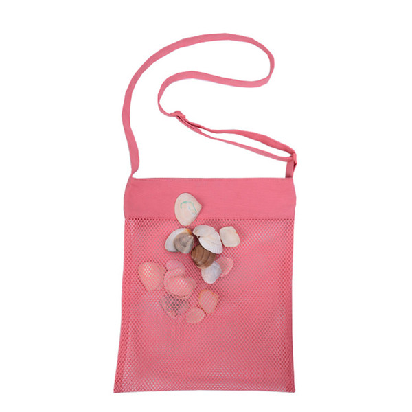 Beach Mesh Bags Sand Away Collection Toy Bag Storage For Sea Shell Kids Children Tote Organizer Mommy's Helper Toy Storage Bag