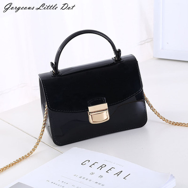 Quality Assurance Hot Sale 2016 New Woman Single Shoulder Bag Fashion Handbag Pvc Material Elegant 9 Colors free Shipping.