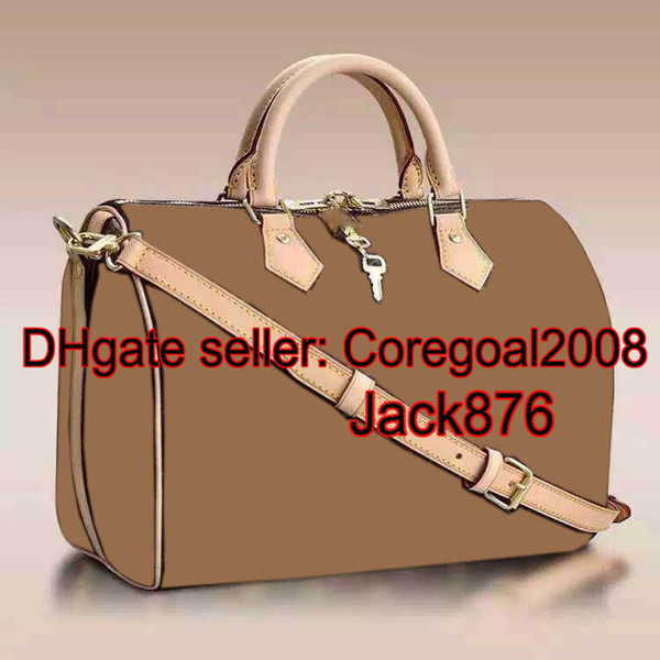 Top super quality L boston SPEEDY BANDOULIERE 35 30 25 M41112 M41113 M41111 N41373 womens handbag tote shoulder bag Cross Body Satchel