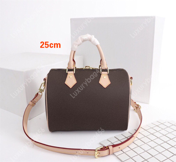 N40391 Women's Vintage Shoulder Bag Real Leather Boston Bag Hot sale large capacity girl handbag messenger bag Elegant style