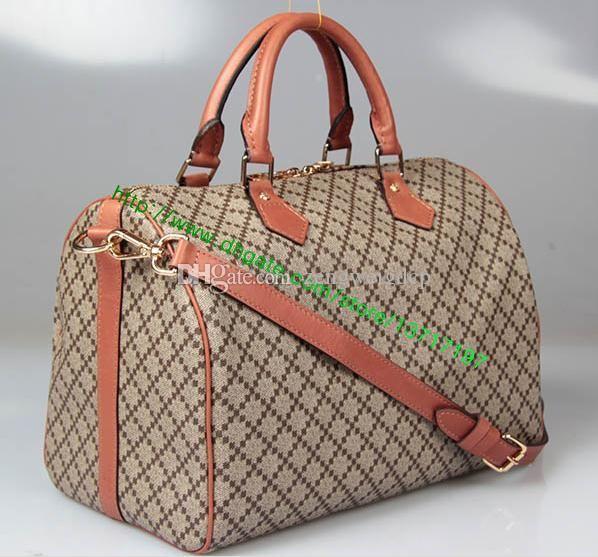 Top Grade White Plaid Canvas Leather Lady Handbag Speeedy N41373 N41374 N41372 Women Designer BANDOULIIER Shoulder Bag 25 30 35 3 Sizes