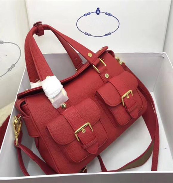 2019 New Arrival Lady Totes bags women Fashion Genuine leather Cowhide lady New Handbag Factory wholesale Free shipping 31cm Shoulder bags