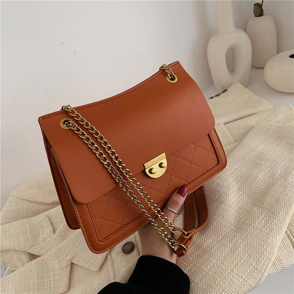 Designer-2019 New pu Wide shoulder strap fashion Lady shoulder bag Wide shoulder strap Women Messenger Bags daidia/10