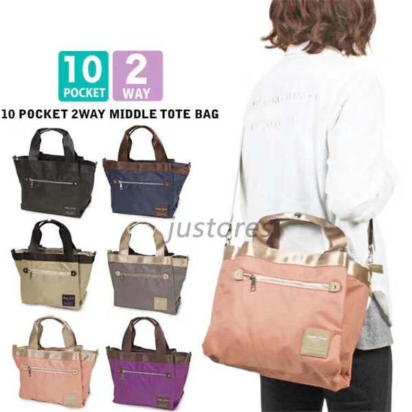 2019SS Classic 6 Colors Japan Designer Bags 10 Pocket 2 Way Legato Largo Shoulder Bags Lady Tote Bag Woman Boston Bag