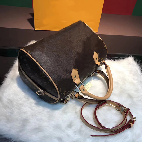 2018 Designer Hot New Fashion Women Handbags Designers Famous Brand Women Composite Bags PU Leather Ladies Tote Bag Boston Bag Fashion