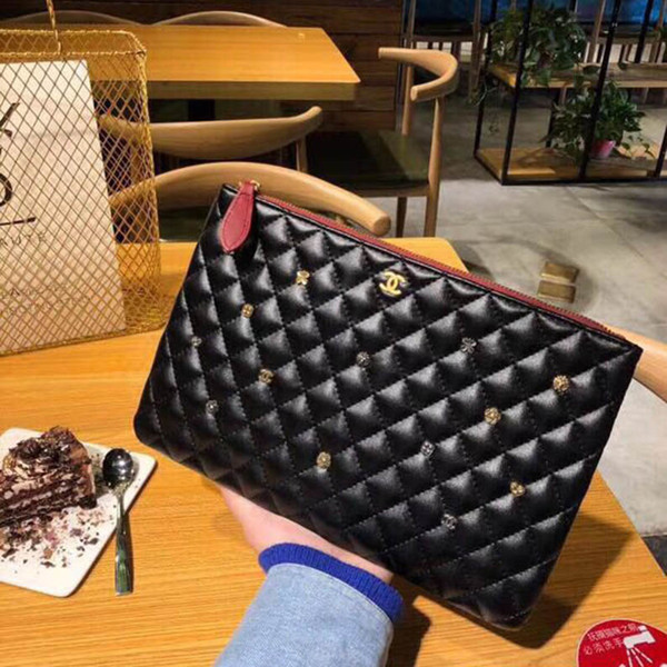 2019 high quality purse Designer Handbag luxury handbags Designer Clutch Fashion TOP real leather Bag Designers wallet women bag With box