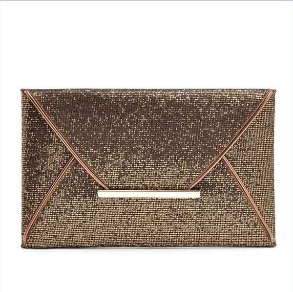 10pc 2017 new Fashion Women Sexy Sequin Clutch Bag Purse wallet Lady Handbag envelop bag evening bag by goodfiathgirl free shipping