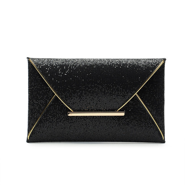 1pc 2017 new Fashion Women Sexy Sequin Clutch Bag Purse wallet Lady Handbag envelop bag evening bag by goodfiathgirl free shipping