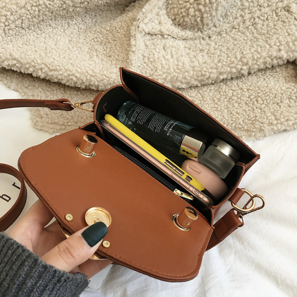 purse hanger Faux suede & PU Multiple colors coat of paint The design of Hongkong Bucket bag One shoulder bag 019-8818