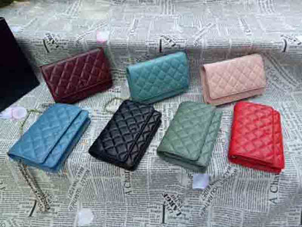 lambskin Mini flap real leather 20cm many colors women crossbody bag handbag