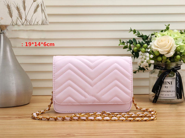 SS ladies designer shoulder bag fashion wallet original portable shoulder dinner high quality luxury clutch bag variety 5 color has logo