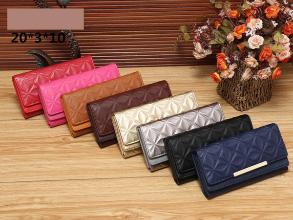 SS ladies designer wallet fashion clutch bag original portable wild dinner high quality luxury handbags all kinds of 8 colors have signs