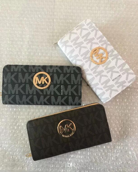 heat! Wholesale 2019 fashion single zipper low price female pu leather wallet ladies and women long wallet three colors