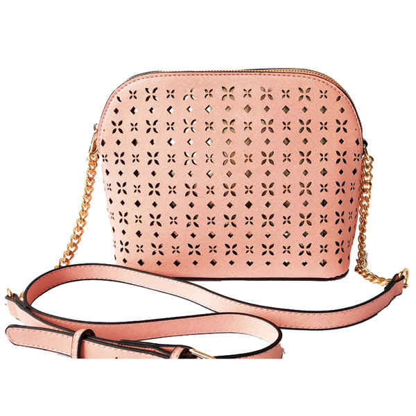 Pink sugao designer handbags shoulder bag crossbody chain bag pu leather designer luxury handbag fashion famous women messenger bag 2 color