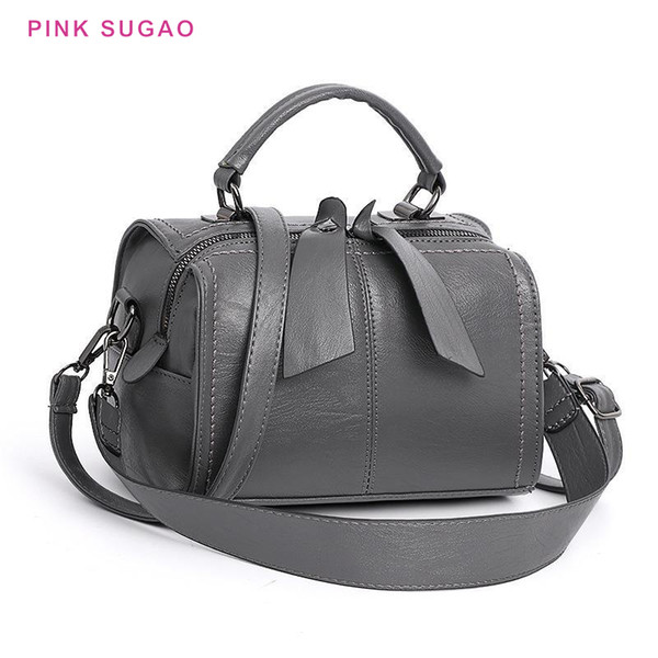 Pinksugao women shoulder handbags luxury tote bag handbags designer purse 2022new fashion crossbody bag soft pu leather handbag