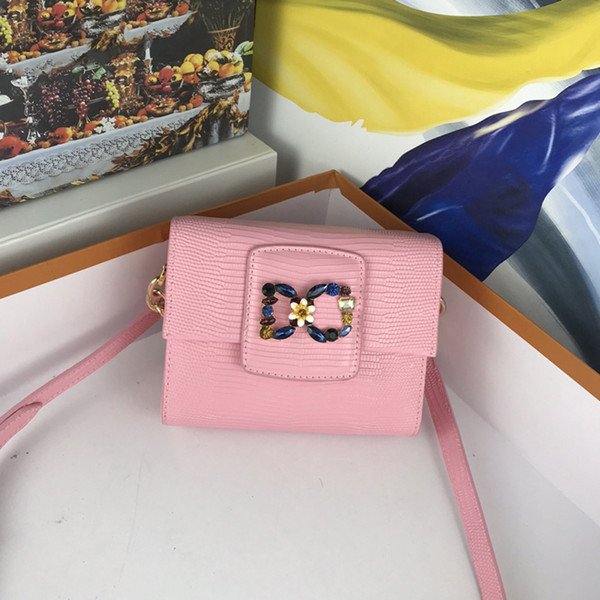 Pink sugao luxury crossboyd bag women shoulder bag Doolce brand purse designer messenger bags with diamond lady bag top quality