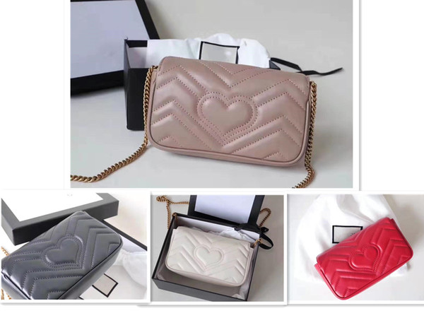 freeship Classic ysiykiy fashion mini handbag G genuine leather designer women cowhide Heart cross body girl Bohemia with bag
