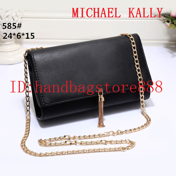 Woman MICHAEL KALLY handbag crossbody chain bag tassel summer beach bag lady luxury designer shoulder tote message bag purse