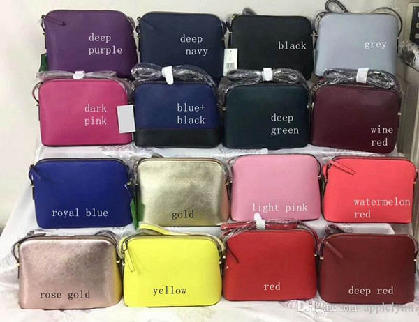 18 colors Famous Brand designer Handbags crossbody Bag Cross body women Shoulder Bags Shell style