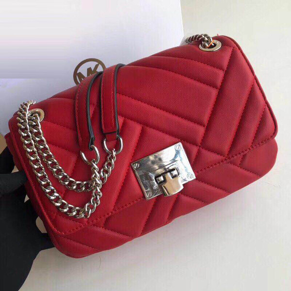 5A quality women fashion cross bag sheep leather high quality Hardware women should bag 24cm ship with dust bag free shipping