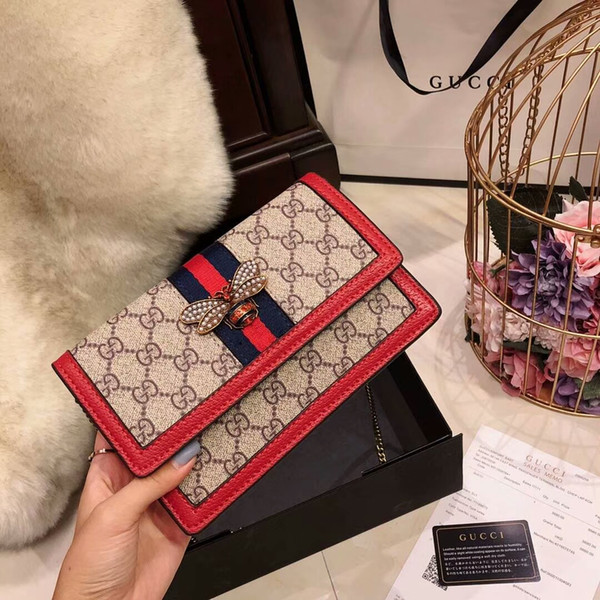 2018 Women Color splicing Little bee Bags Fashion Zipper Handbag Casual Shoulder Messenger Bag New Sac Femme