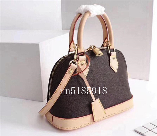 2019 hot sale leather portable shell bag shoulder bag fashion trend factory lowest price size 25CM