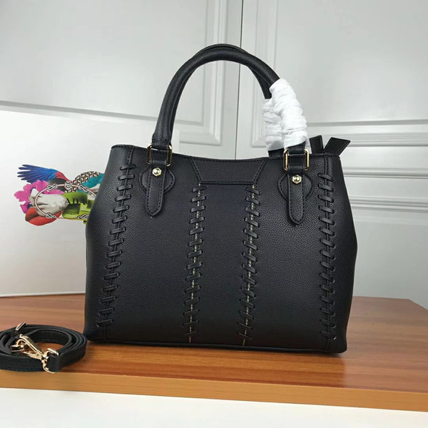 2019 top fashion portable handbag leather ladies shoulder bag factory price size 30*23*13CM